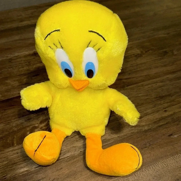 24K 1993 Looney Tunes Warner Bros Tweety Bird VTG Stuffed Animal plush item1531 - Picture 4 of 12